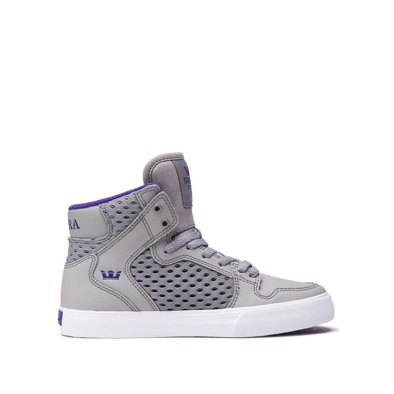 Supra VAIDER Sneaker High Kinder Grau Deutsch MVWIF9743